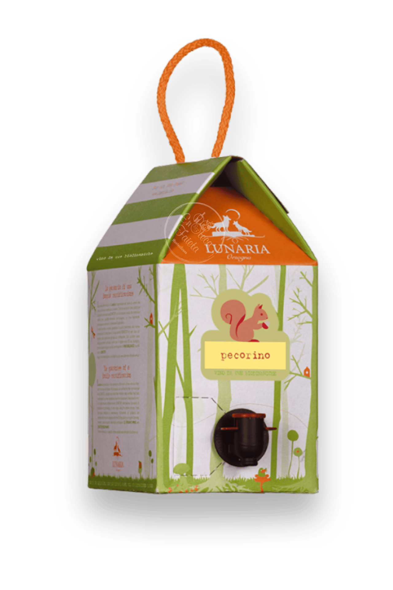 Bag in Box Lunaria Bib Orsogna Pecorino Terre d’Abruzzo Igt Biologico