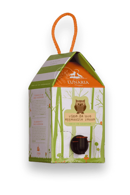 Bag in Box Lunaria Bib Orsogna Rosso da Uve Appassite Biologico