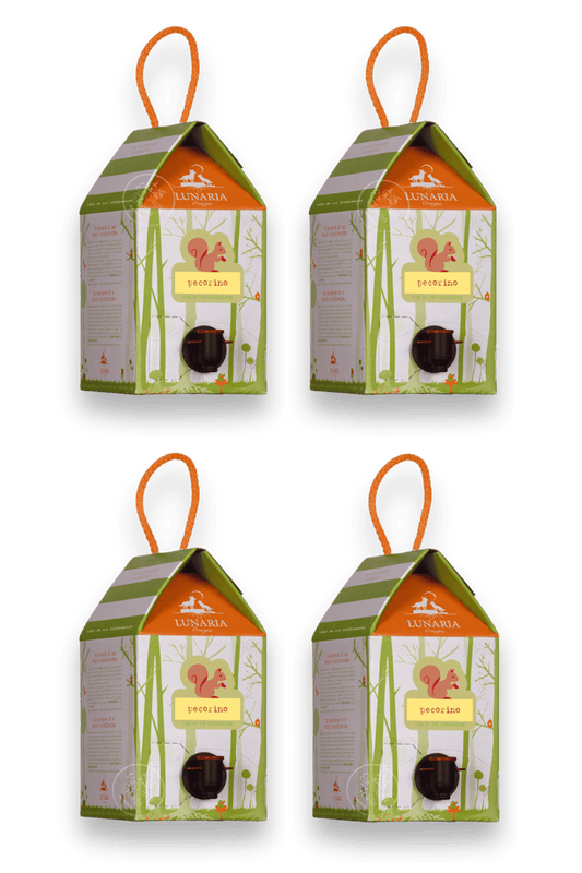 Cartone da 4 Bag in Box Lunaria Orsogna Pecorino Terre d’Abruzzo Igt Bio