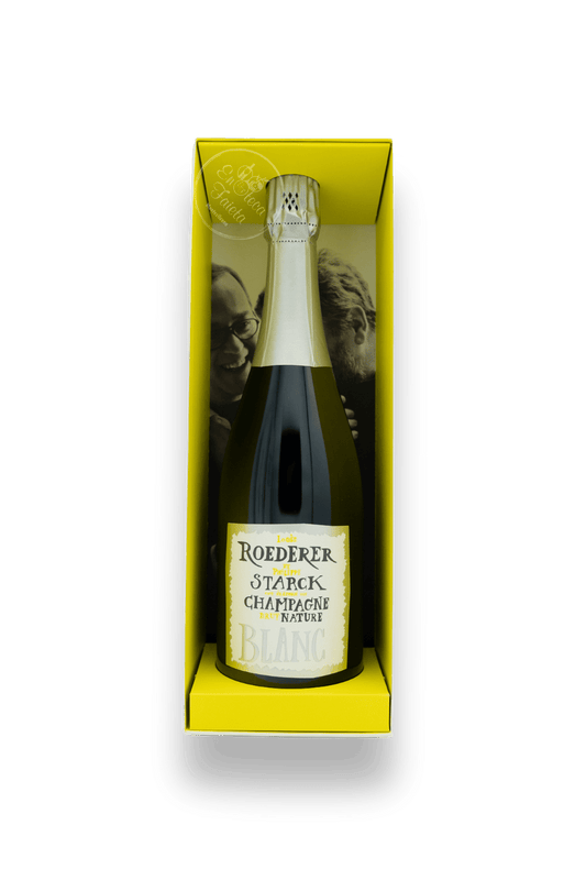 Champagne Louie Roederer Starck Brut Nature Blanc 2015