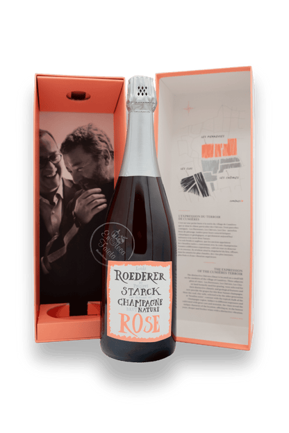 Champagne Louie Roederer Starck Brut Nature Rosé 2015