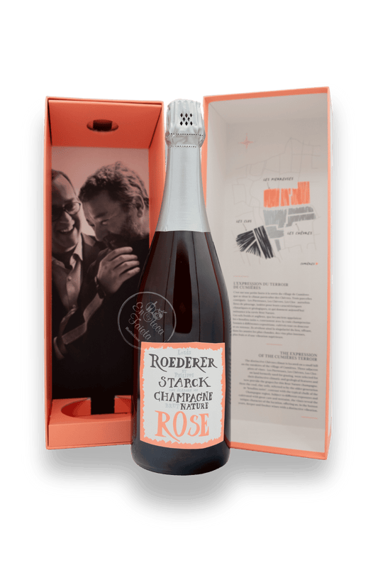 Champagne Louie Roederer Starck Brut Nature Rosé 2015