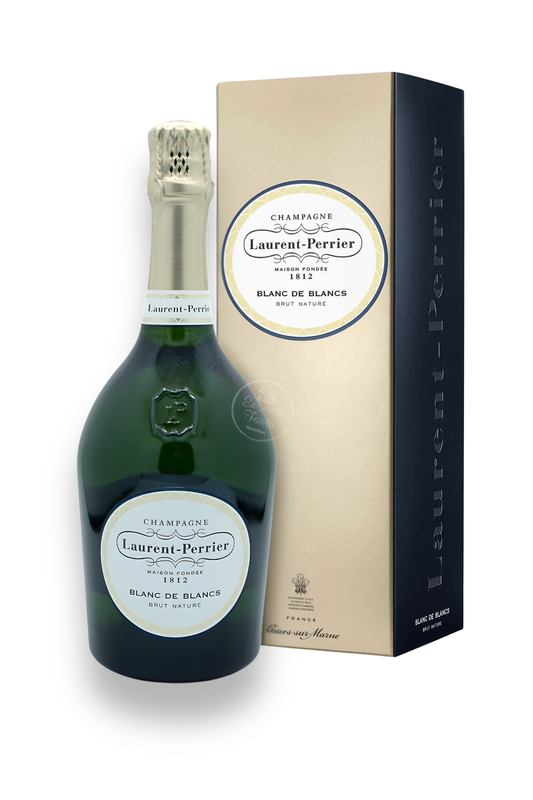 Champagne Laurent-Perrier Blanc De Blancs Brut Nature Cofanetto
