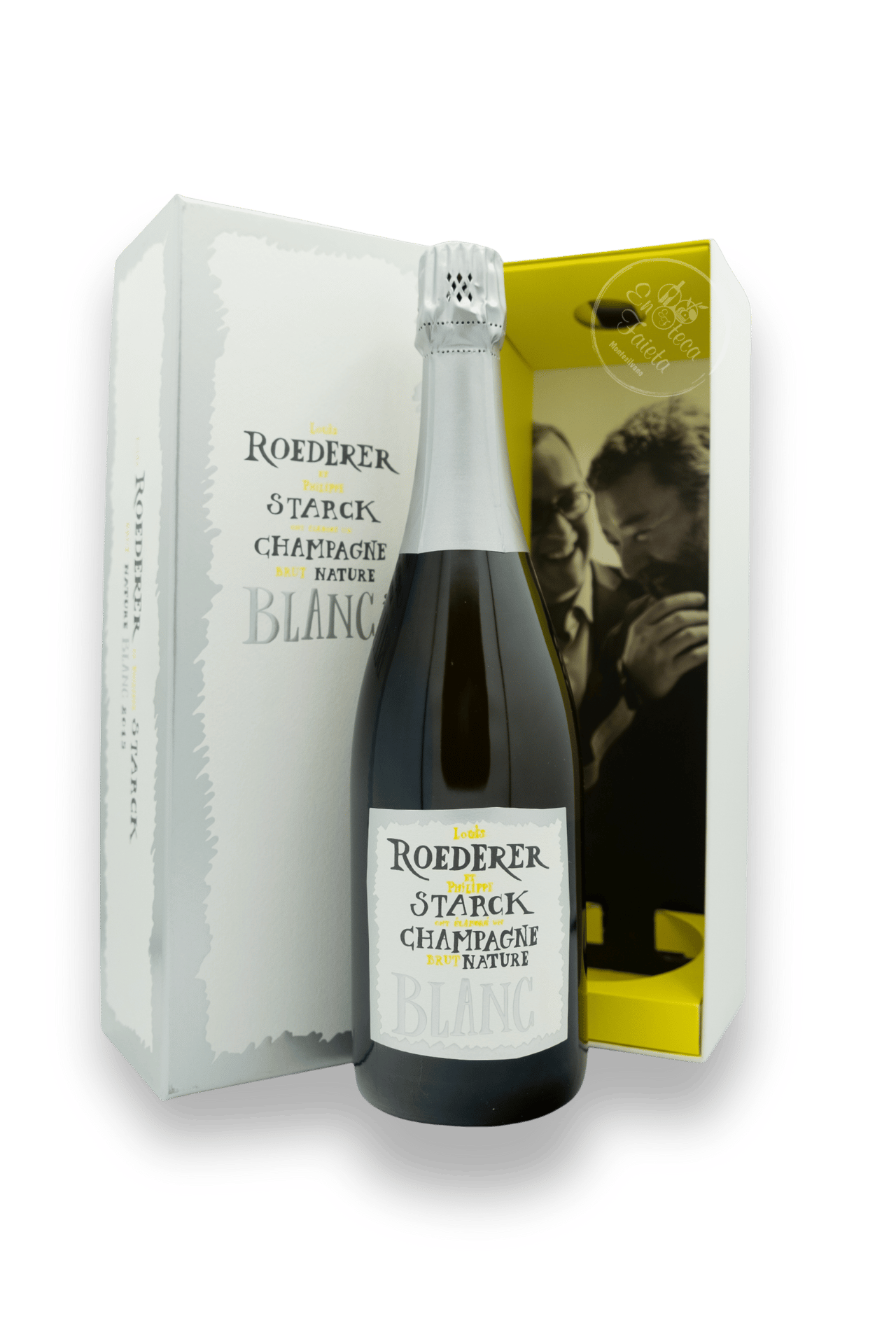 Champagne Louie Roederer Starck Brut Nature Blanc 2015