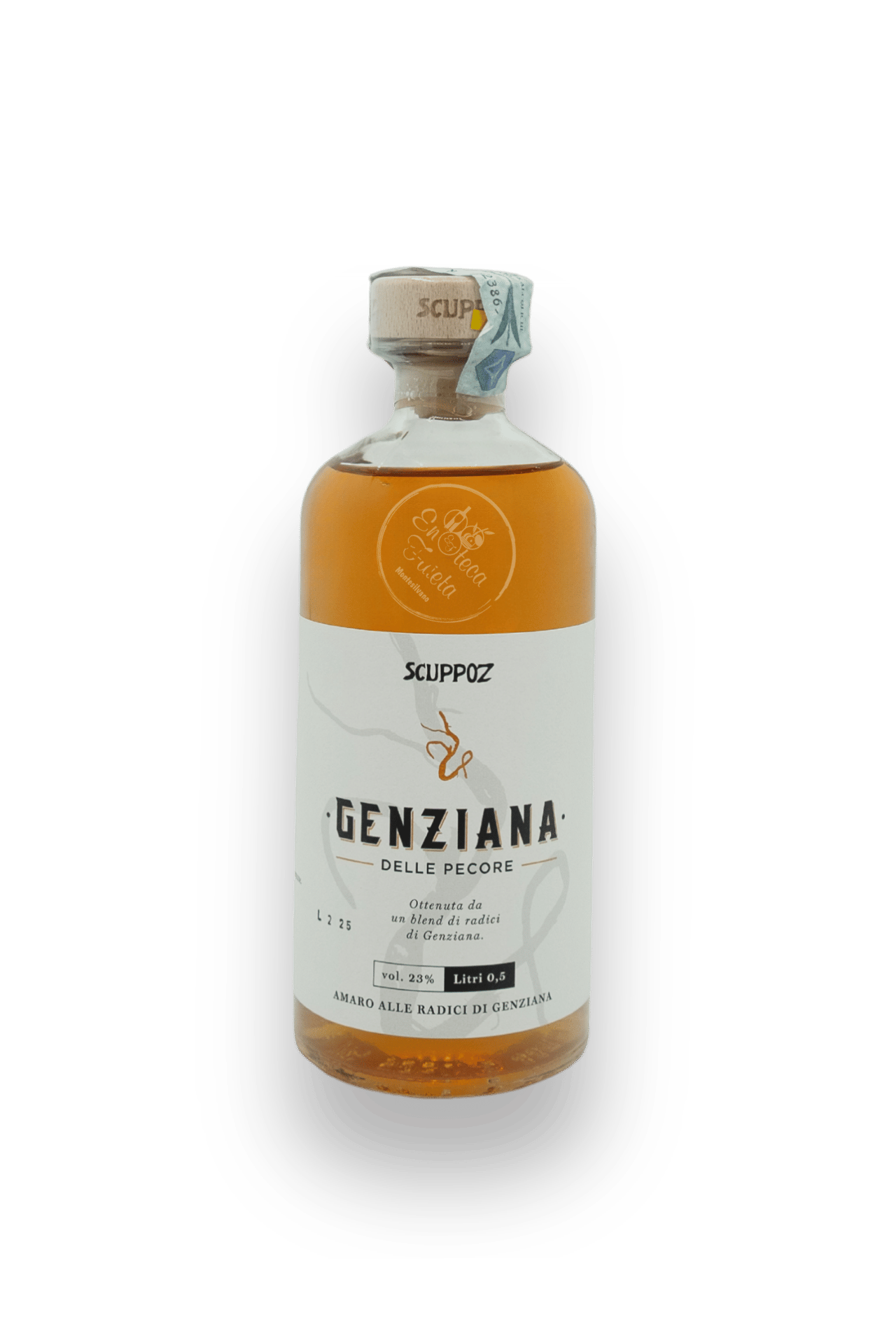 Delle Pecore - Amaro alle Radici di Genziana 0,5 l. - Scuppoz
