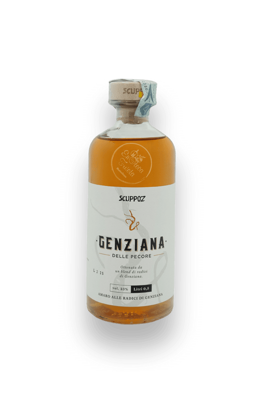 Delle Pecore - Amaro alle Radici di Genziana 0,5 l. - Scuppoz